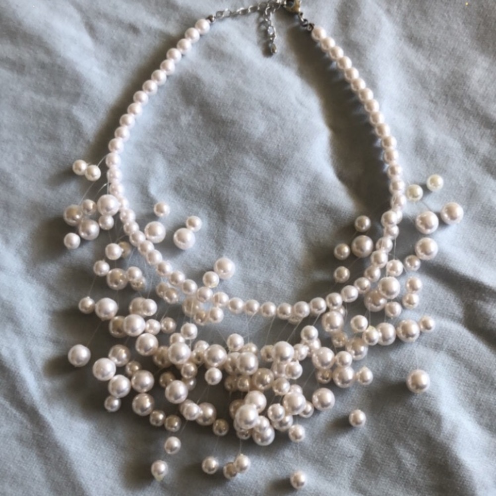 Beautiful pearl necklace